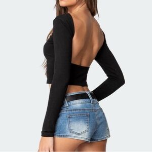 Haven Open Back Top